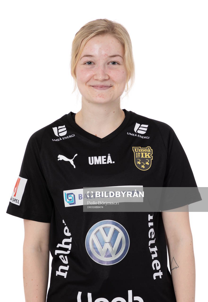Umeås Elin Bäckström poserar för ett porträtt den 18 mars 2019 i Umeå.