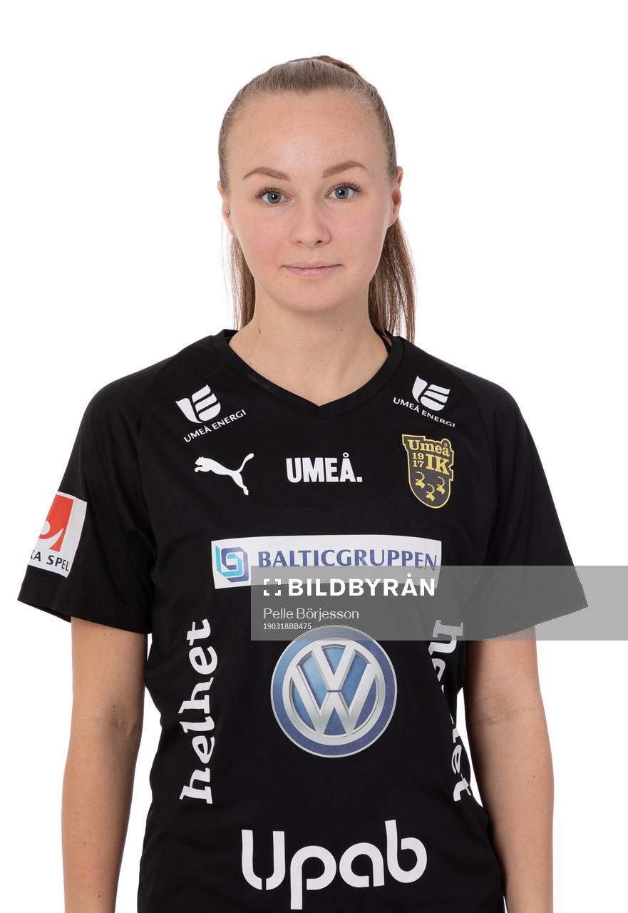 Umeås Elin Abrahamsson poserar för ett porträtt den 18 mars 2019 i Umeå.