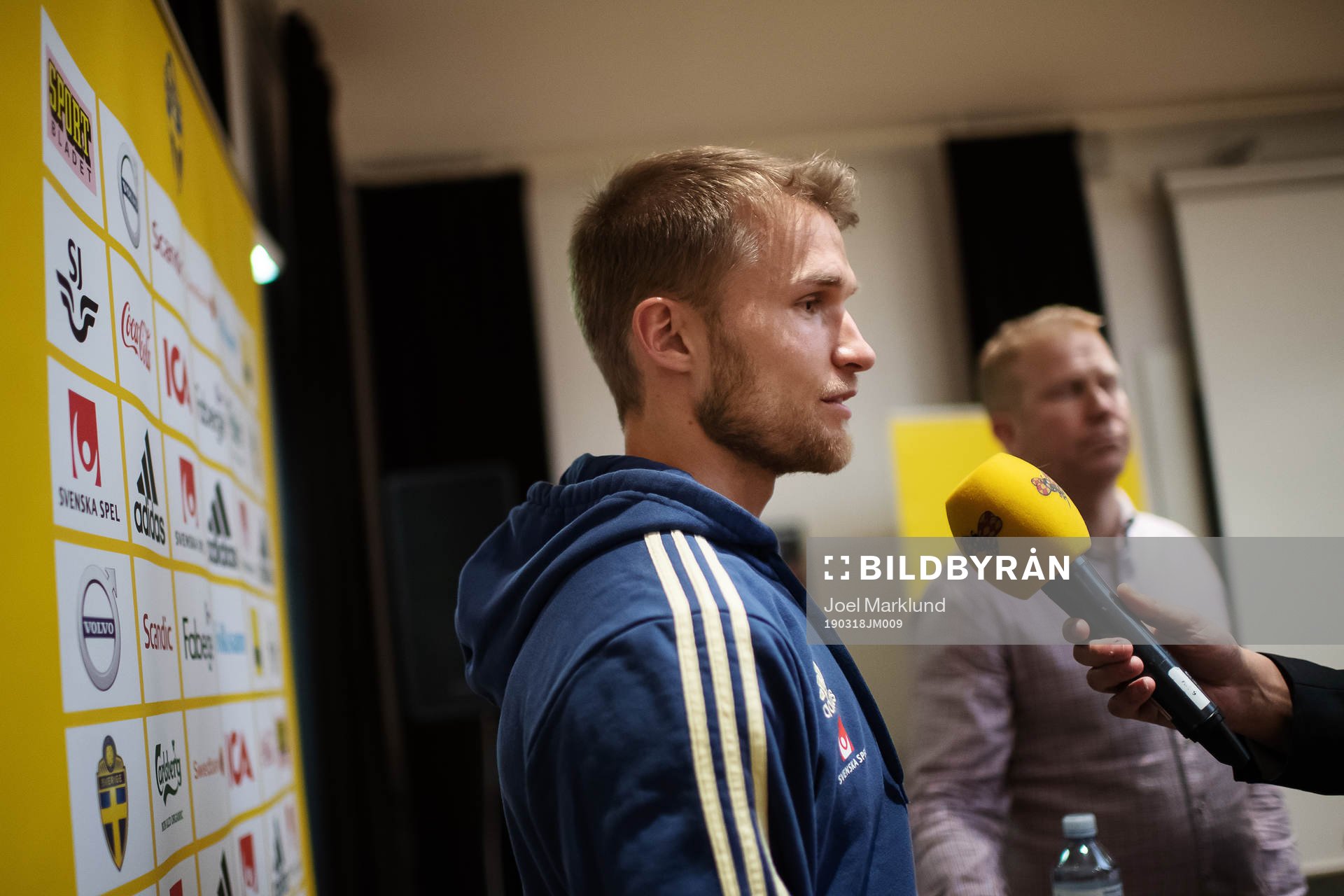 Sebastian Andersson of the Swedish national football team