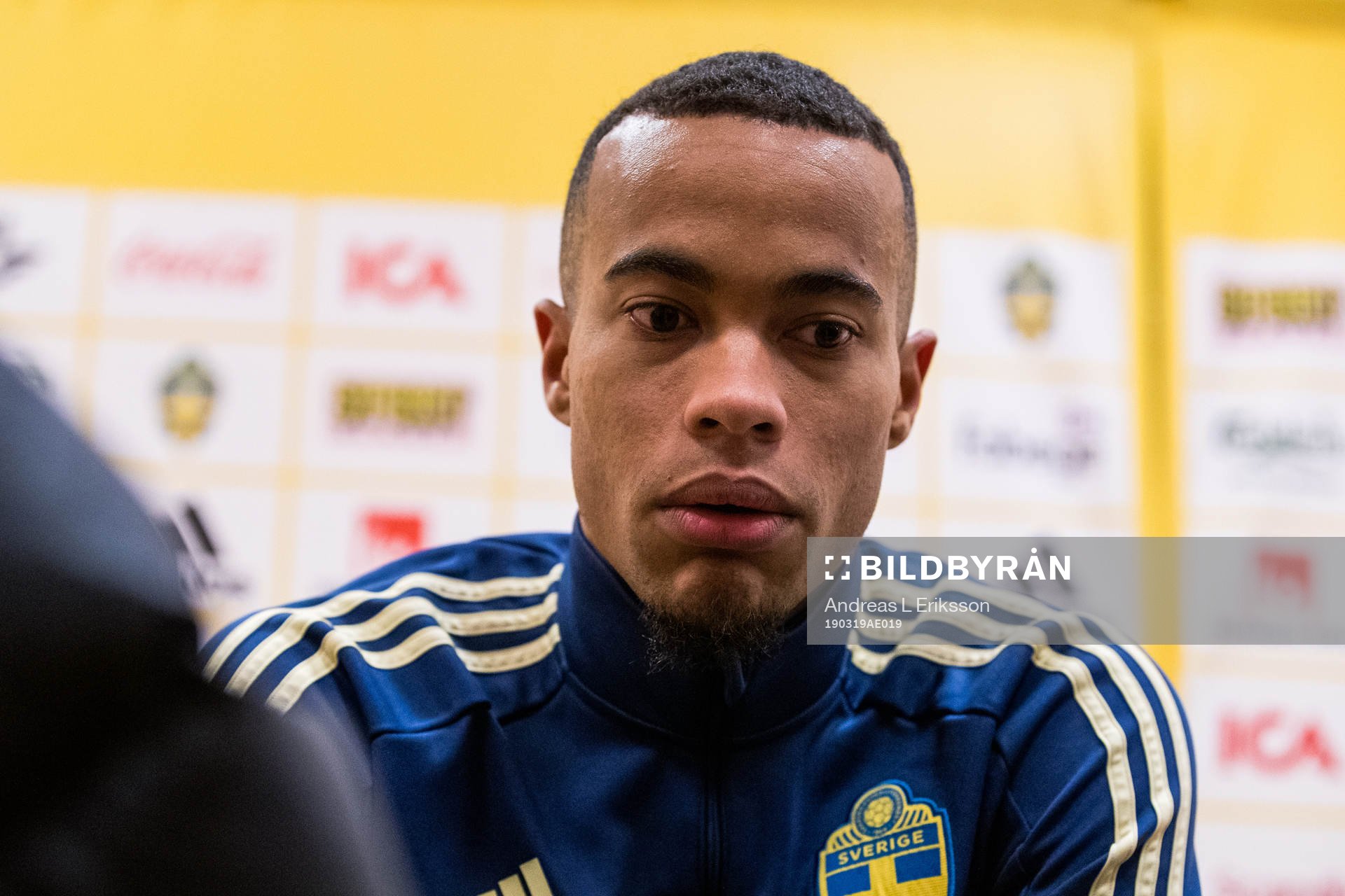 Robin Quaison of Sweden