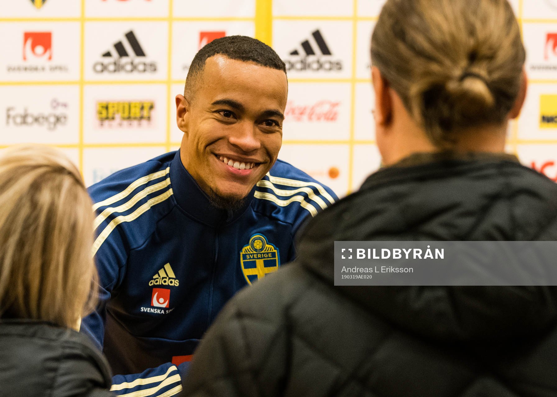 Robin Quaison of Sweden