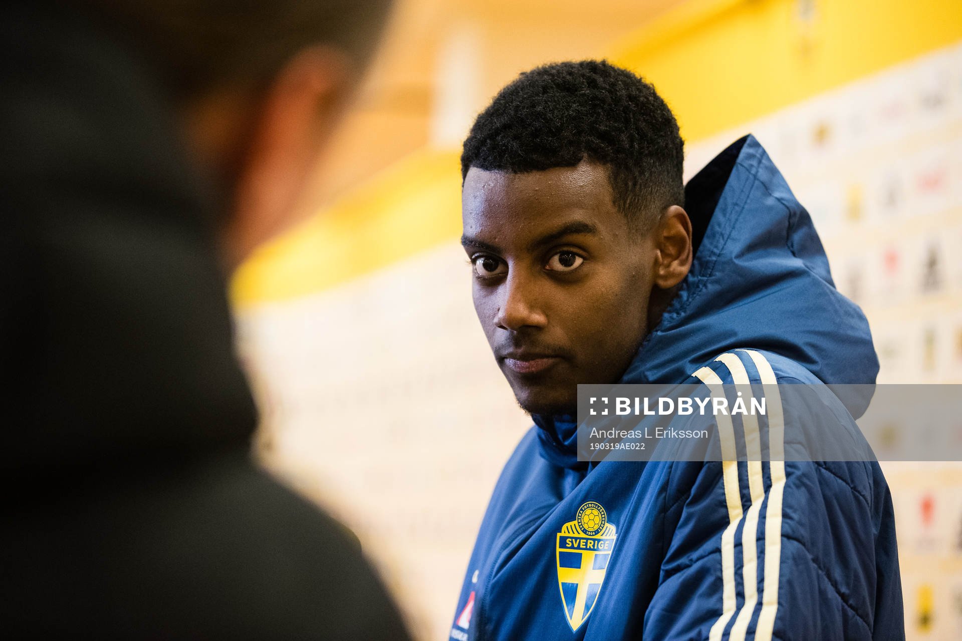 Alexander Isak of Sweden