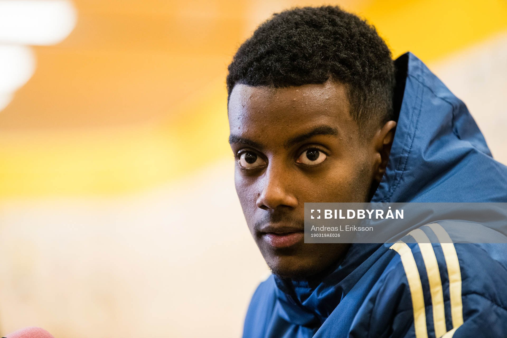 Alexander Isak of Sweden