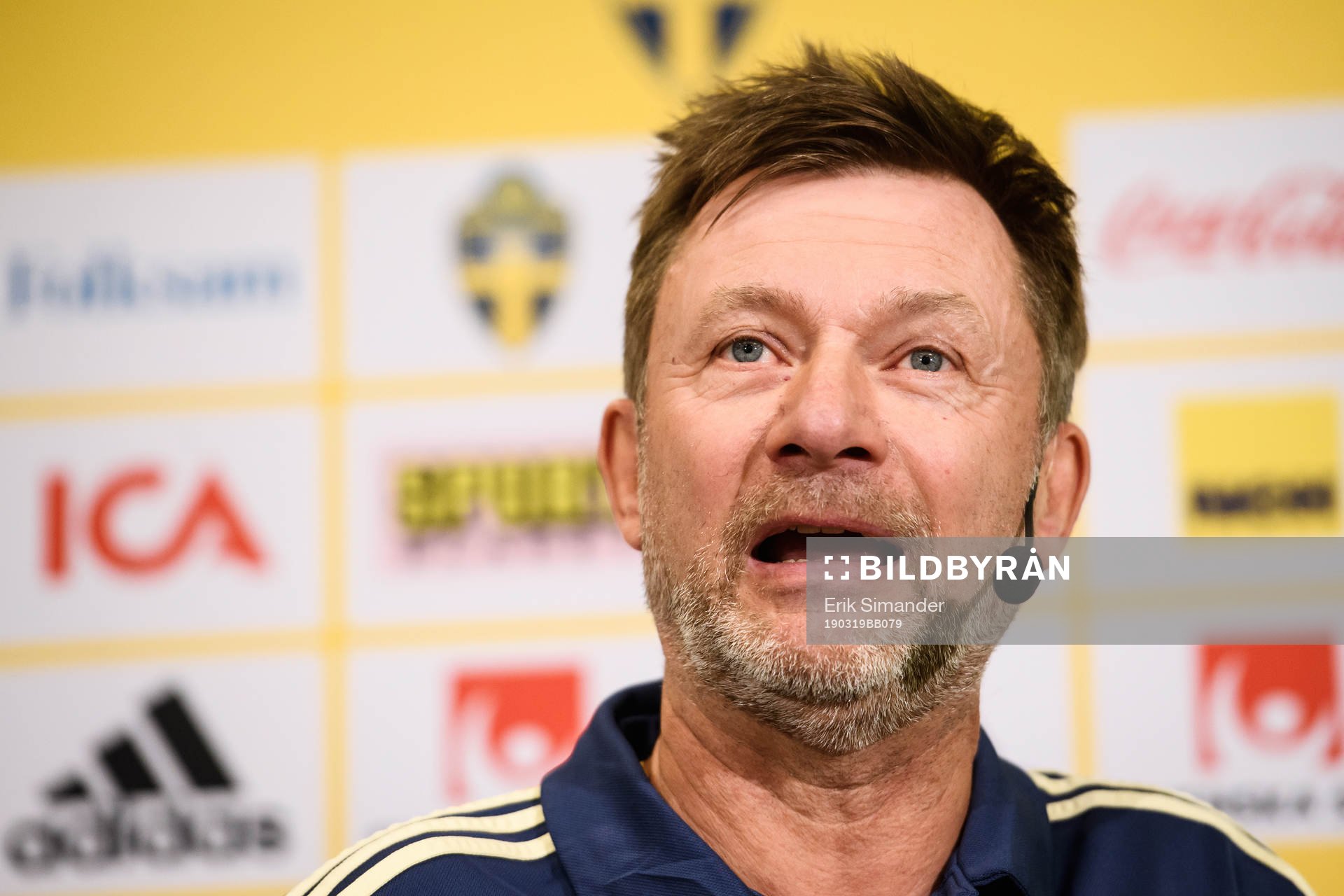 Peter Gerhardsson, förbundskapten för damlandslaget