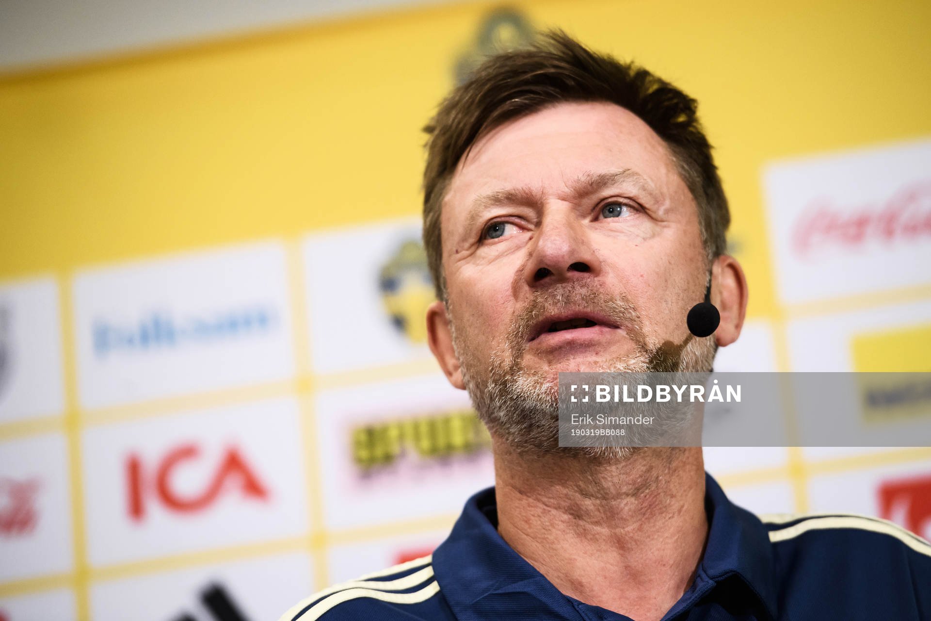 Peter Gerhardsson, förbundskapten för damlandslaget