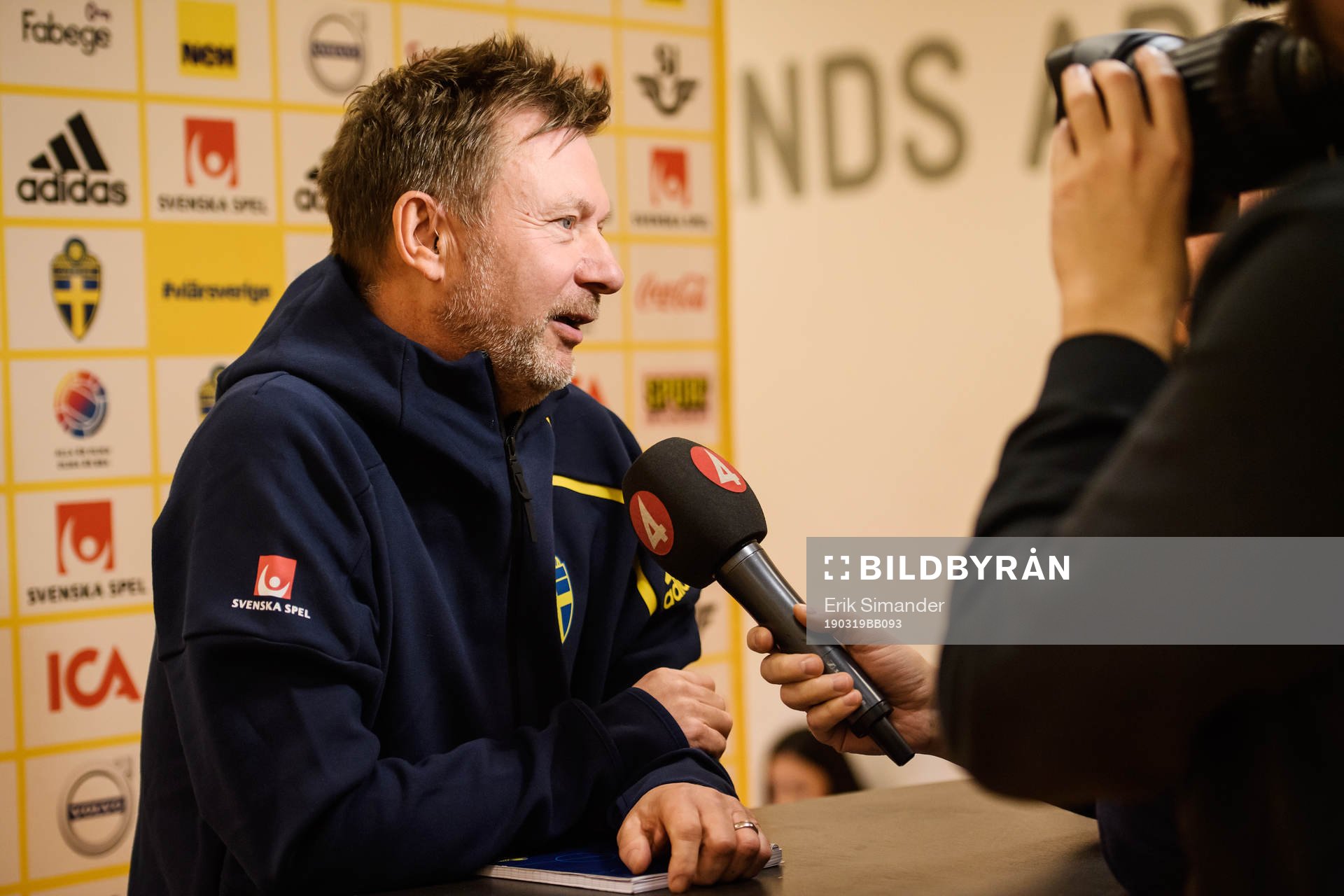 Peter Gerhardsson, förbundskapten för damlandslaget