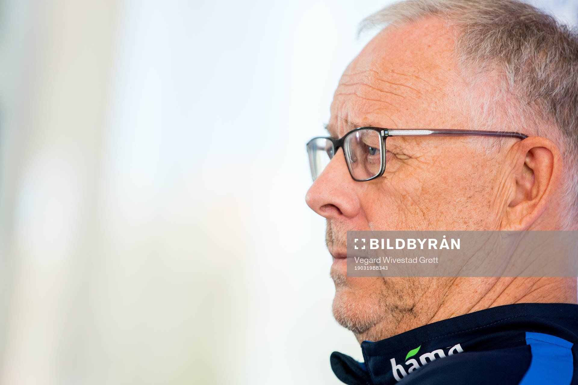 Lars Lagerbäck, head coach of Norway