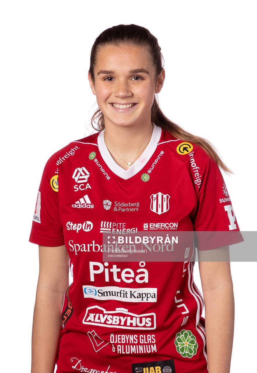  Piteås Andrea Norheim poserar för ett porträtt den 19 mars 2019 i Piteå.