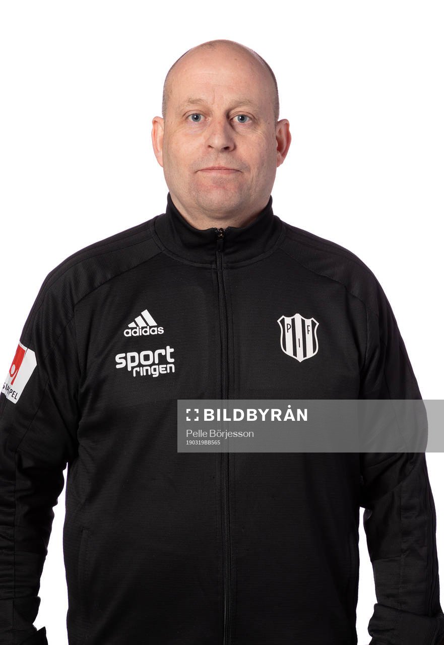  Piteås tränare Stellan Carlsson poserar för ett porträtt den 19 mars 2019 i Piteå.
