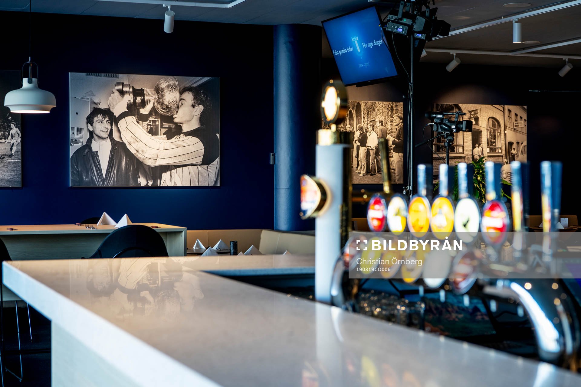 Interiör. Erics Bar & Restaurang