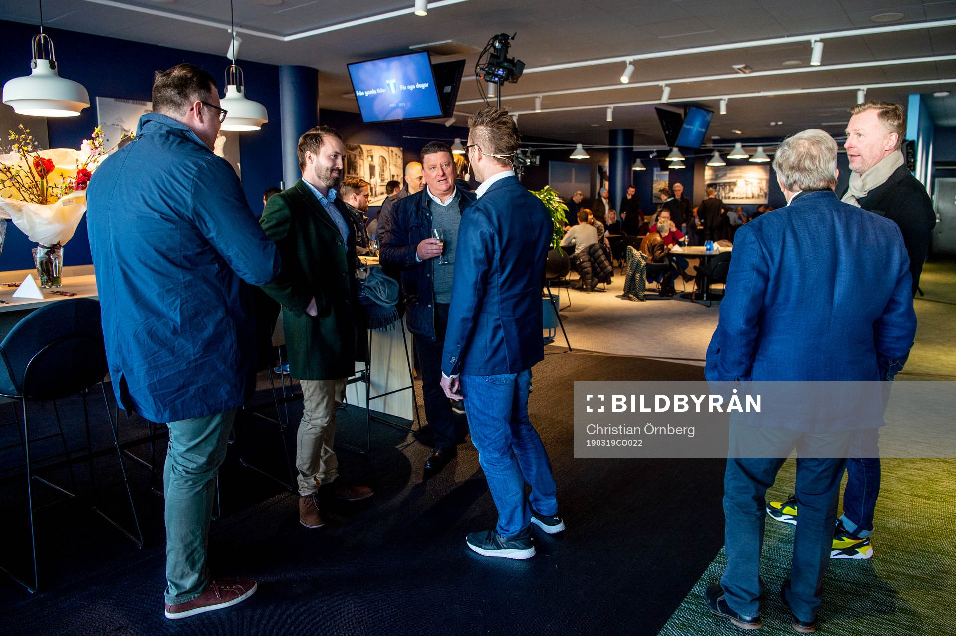 Invigning av Erics Bar & Restaurang och presentation av 2019 års matchtröja den 19 mars 2019 i Malmö.