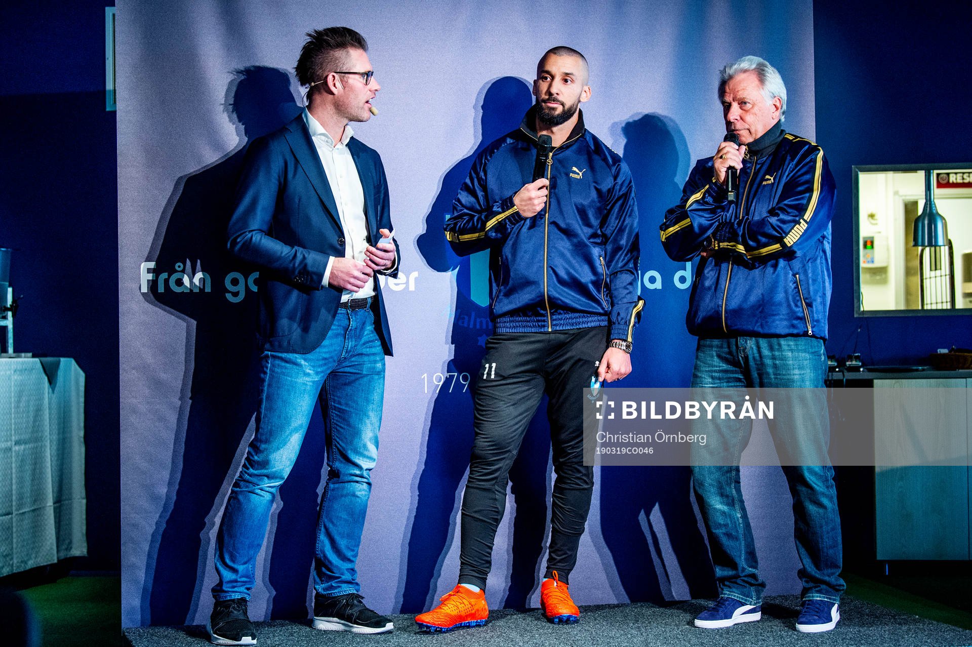 Magnus Svensson, Guillermo Molins och Tommy Hansson