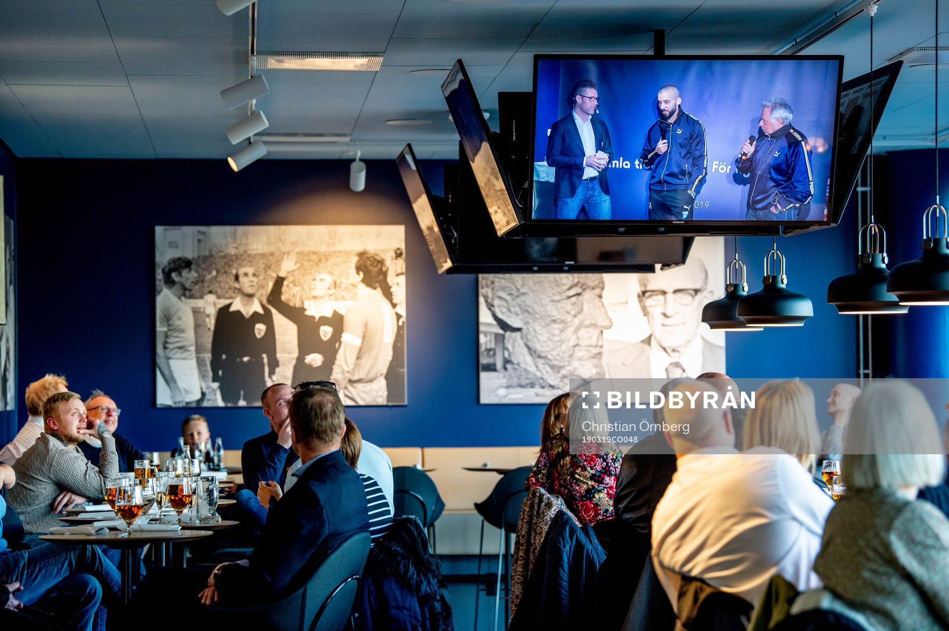 Invigning av Erics Bar & Restaurang och presentation av