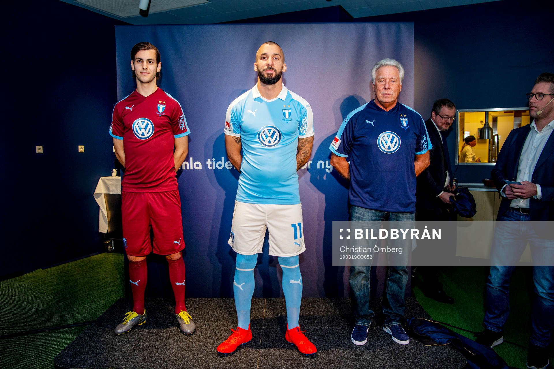 Adi Nalic, Guillermo Molins, Tommy Hansson och Magnus