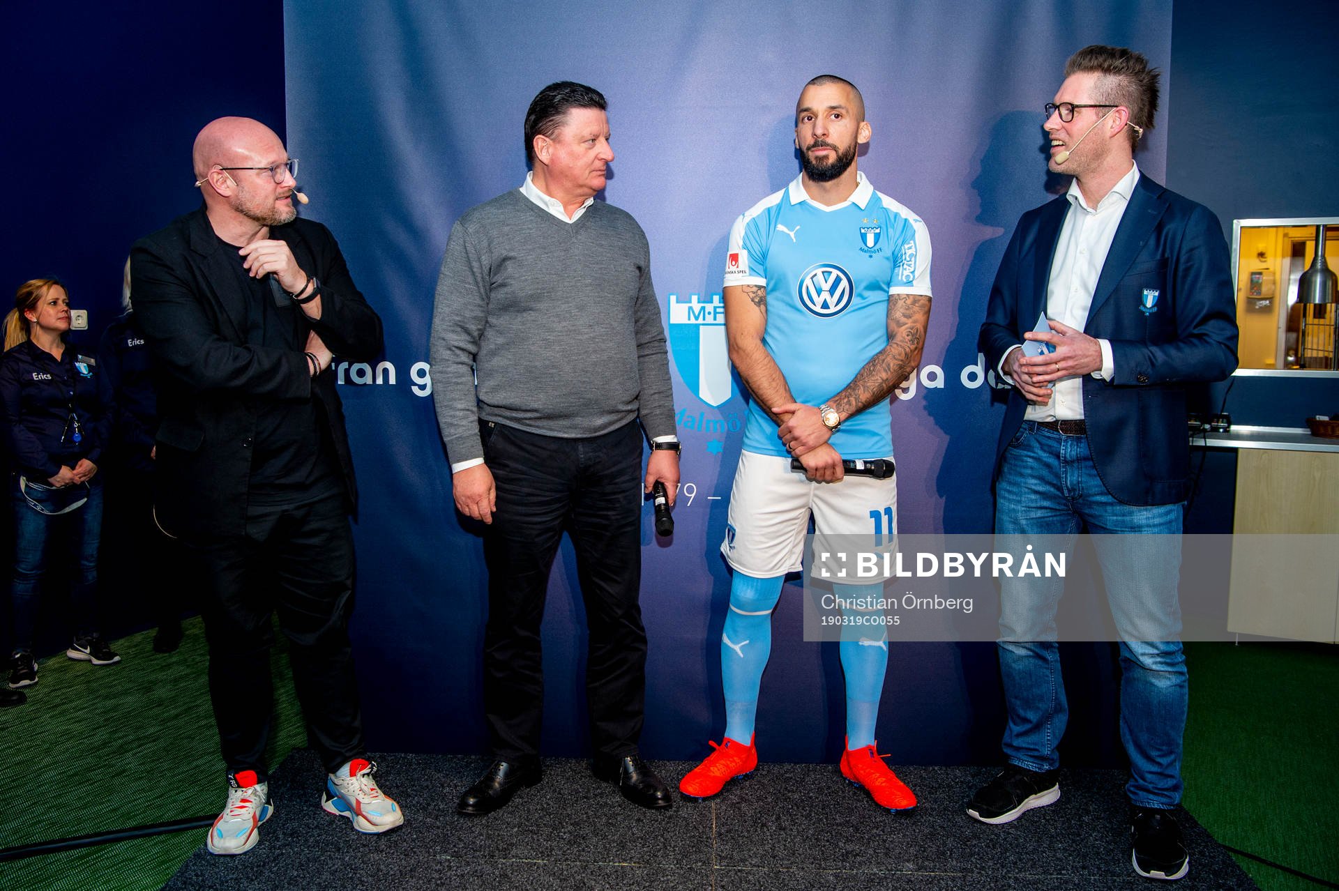 Rutger Hagstad, Slavo Veljkovic, Guillermo Molins, och