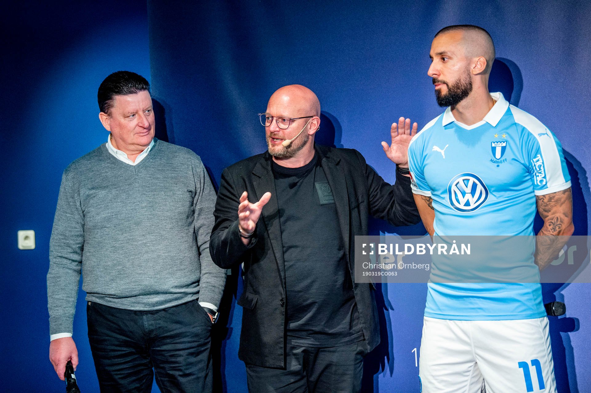 Slavo Veljkovic, Rutger Hagstad och Guillermo Molins