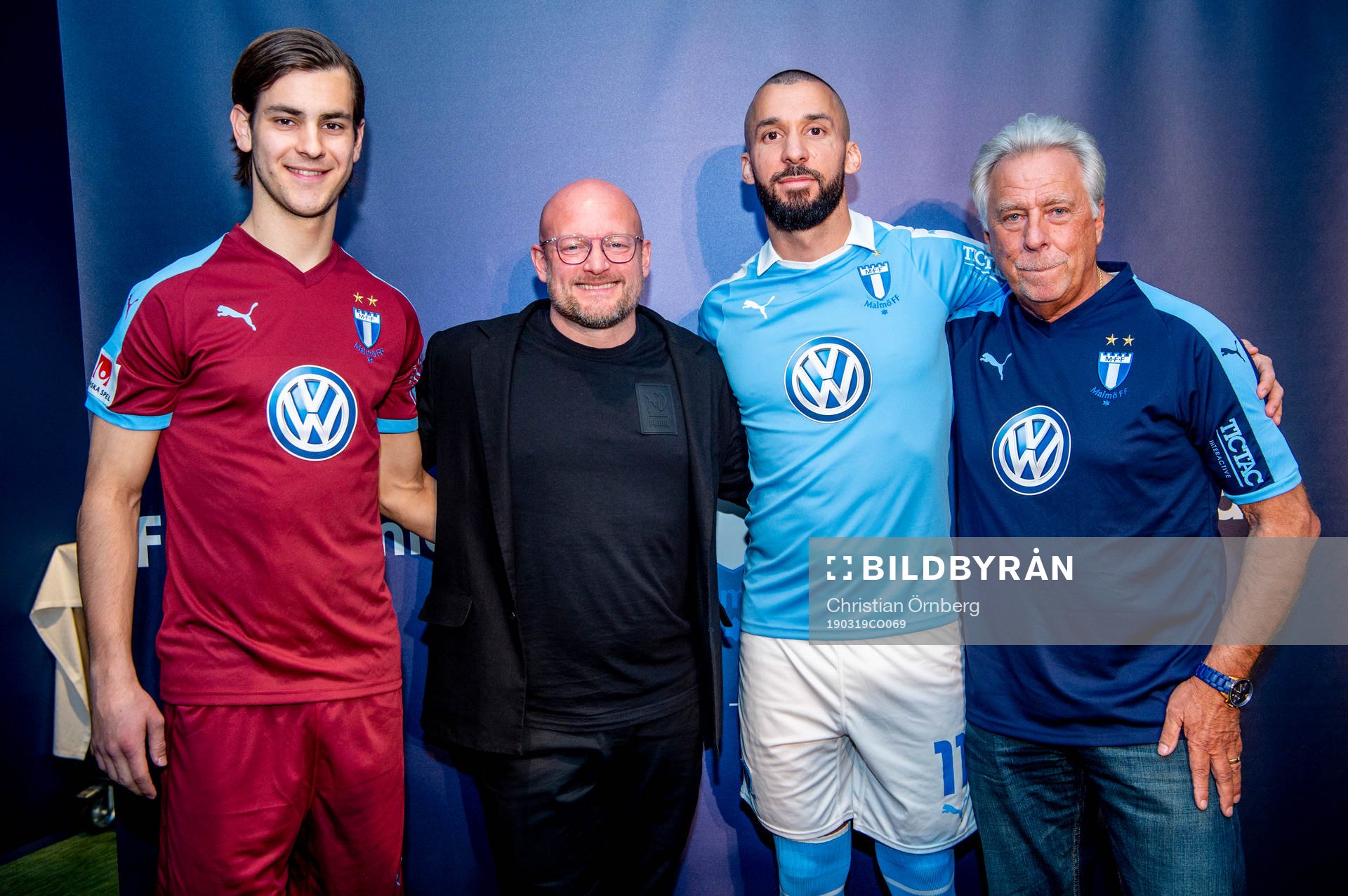 Adi Nalic, Rutger Hagstad, Guillermo Molins, och Tommy
