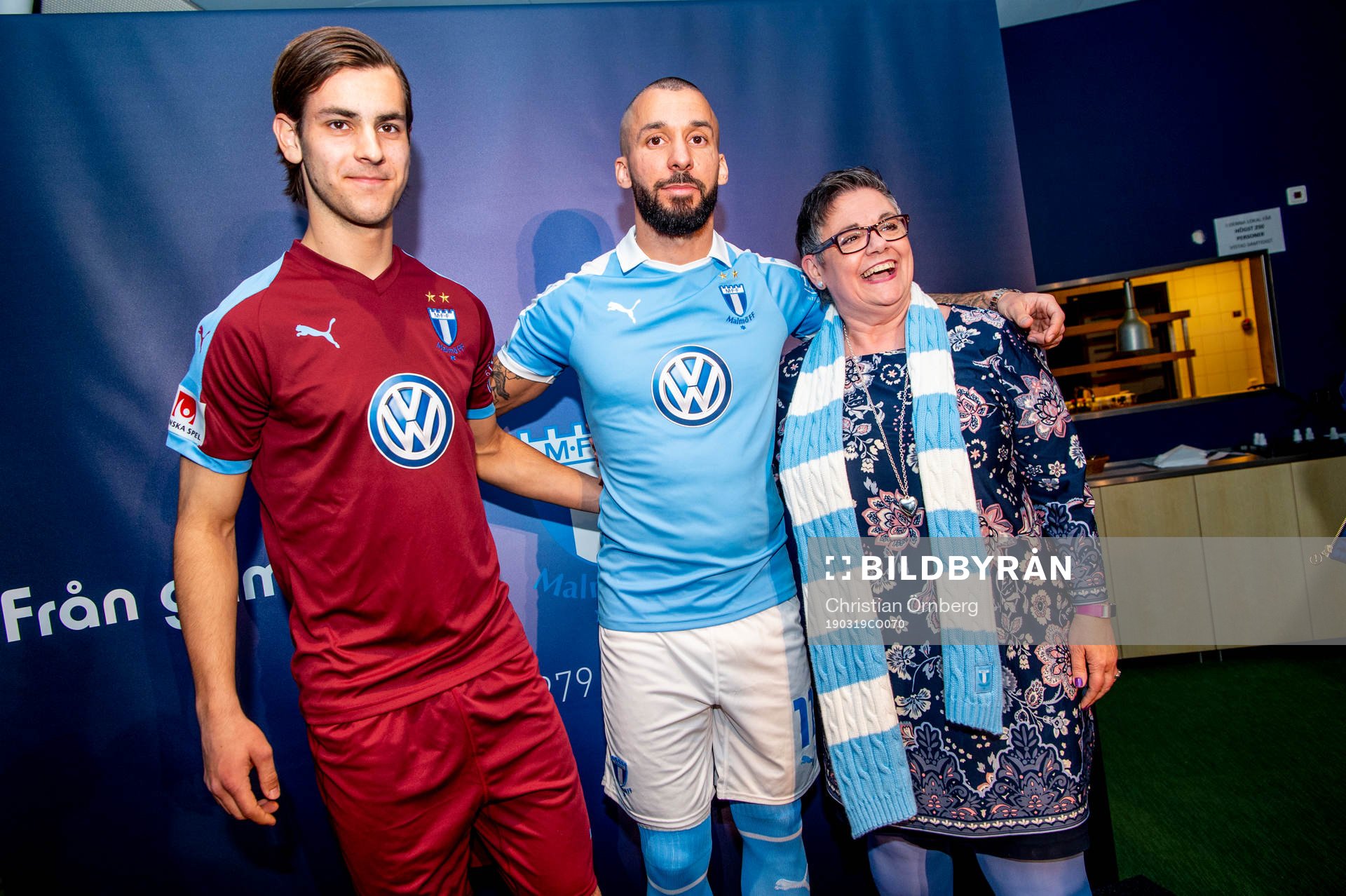 Adi Nalic och Guillermo Molins med en gäst