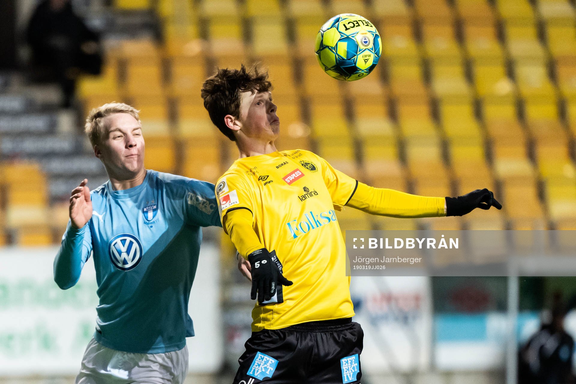 Elfsborgs Jesper Sandberg Hesselgren och Malmö FF´s