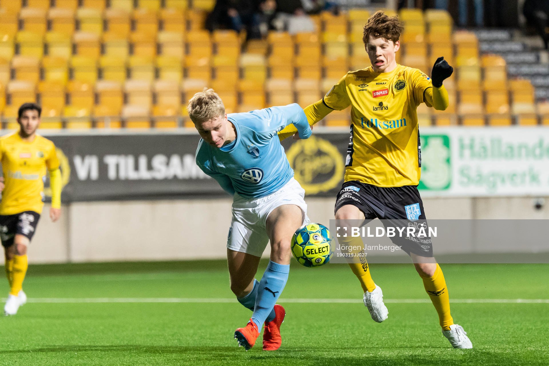 Elfsborgs Jesper Sandberg Hesselgren och Malmö FF´s