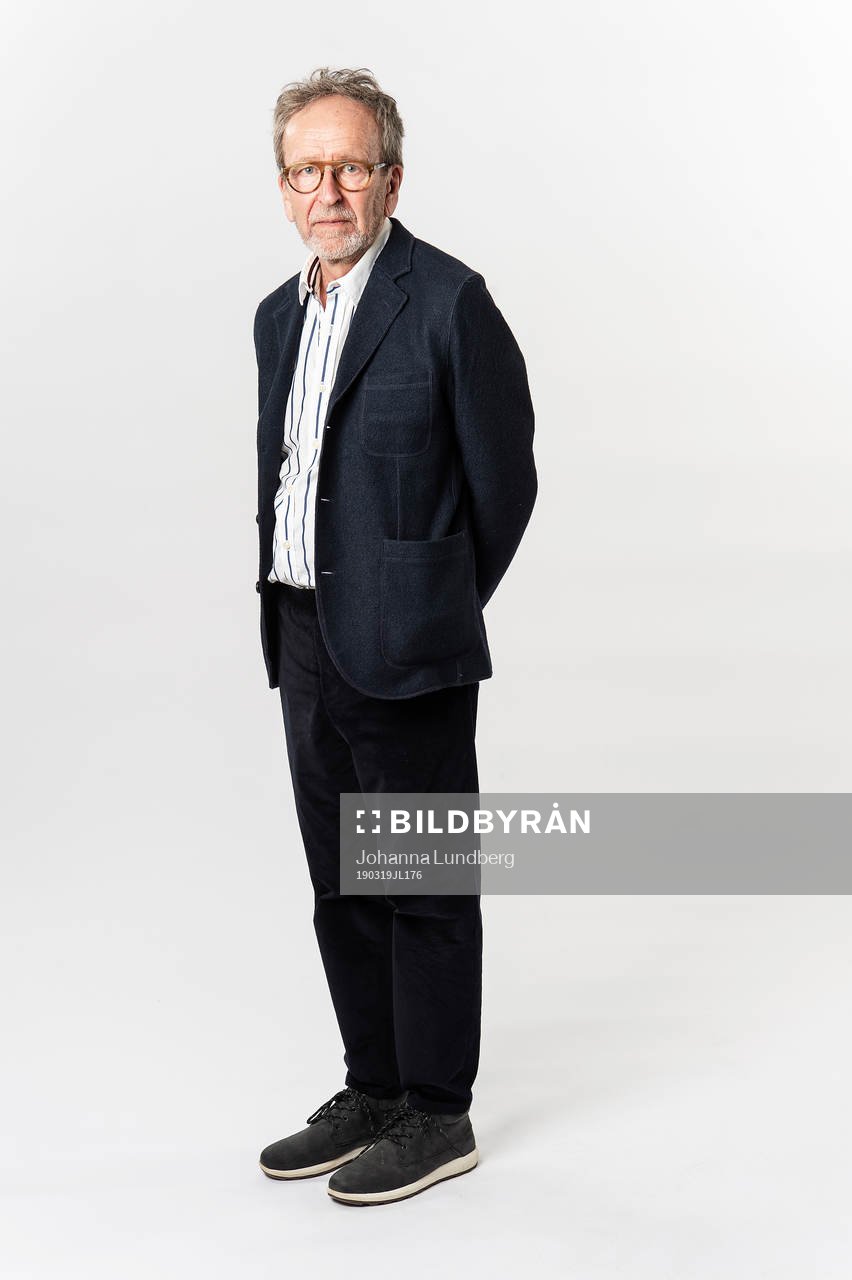 Leif Lindstrand, SEF, poserar för ett porträtt under fotbollsallsvenskans upptaktsträff den 19 mars 2019 i Stockholm.