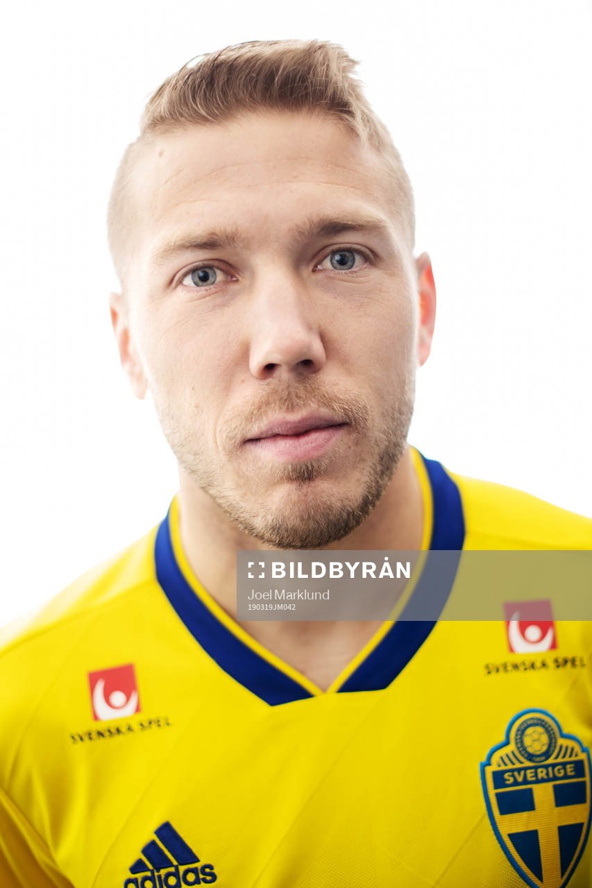 Anton Tinnerholm of the Swedish national football team