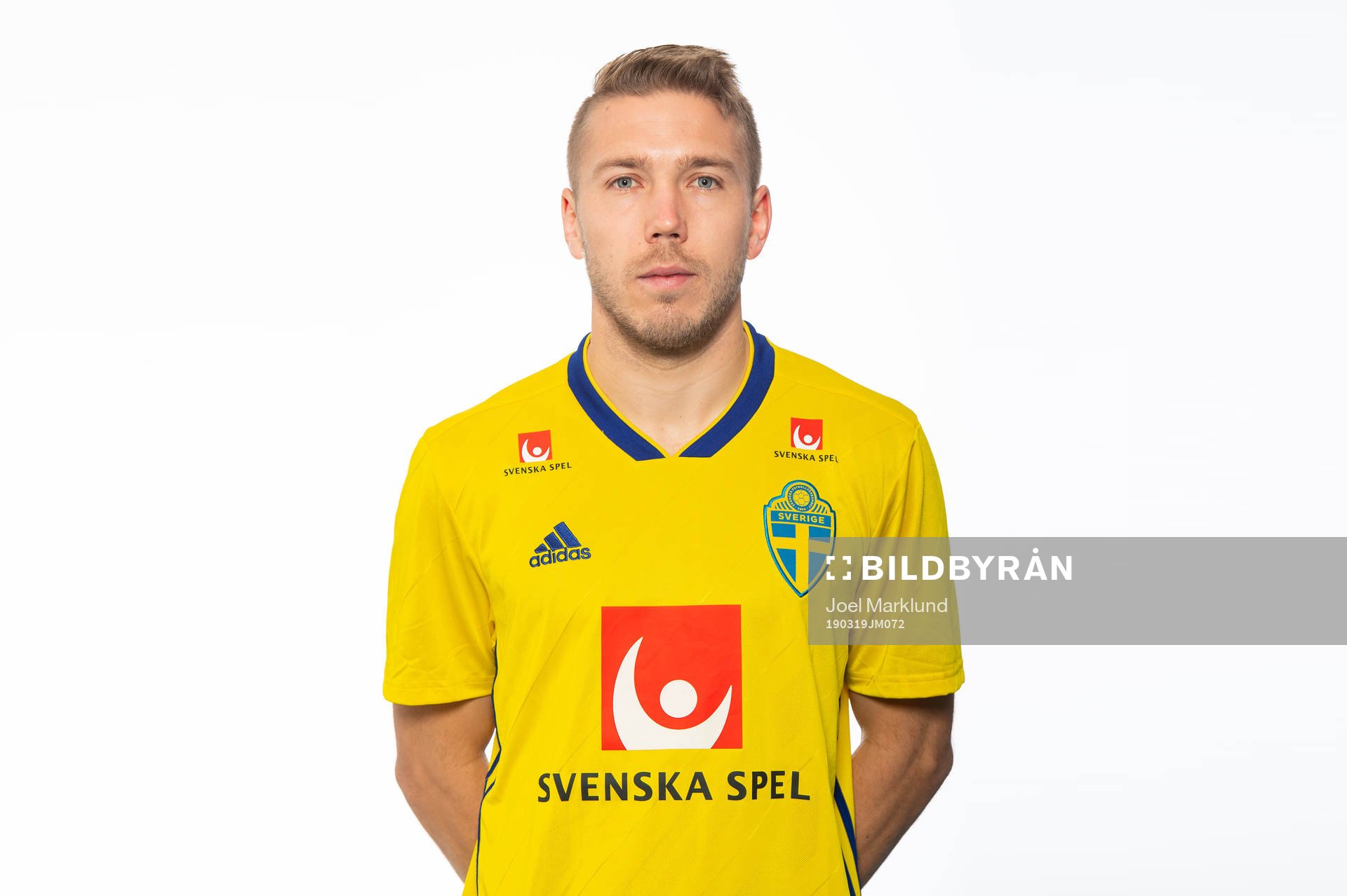 Anton Tinnerholm of the Swedish national football team