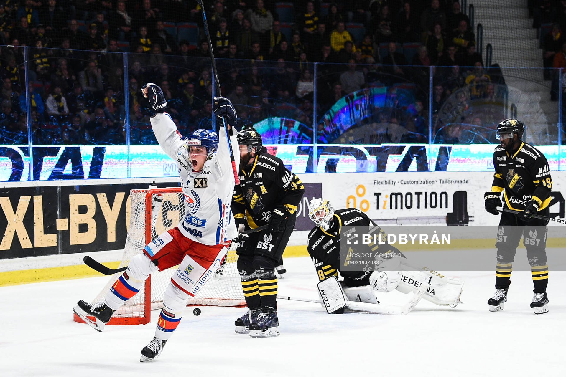Oskarshamns John Dahlström jublar