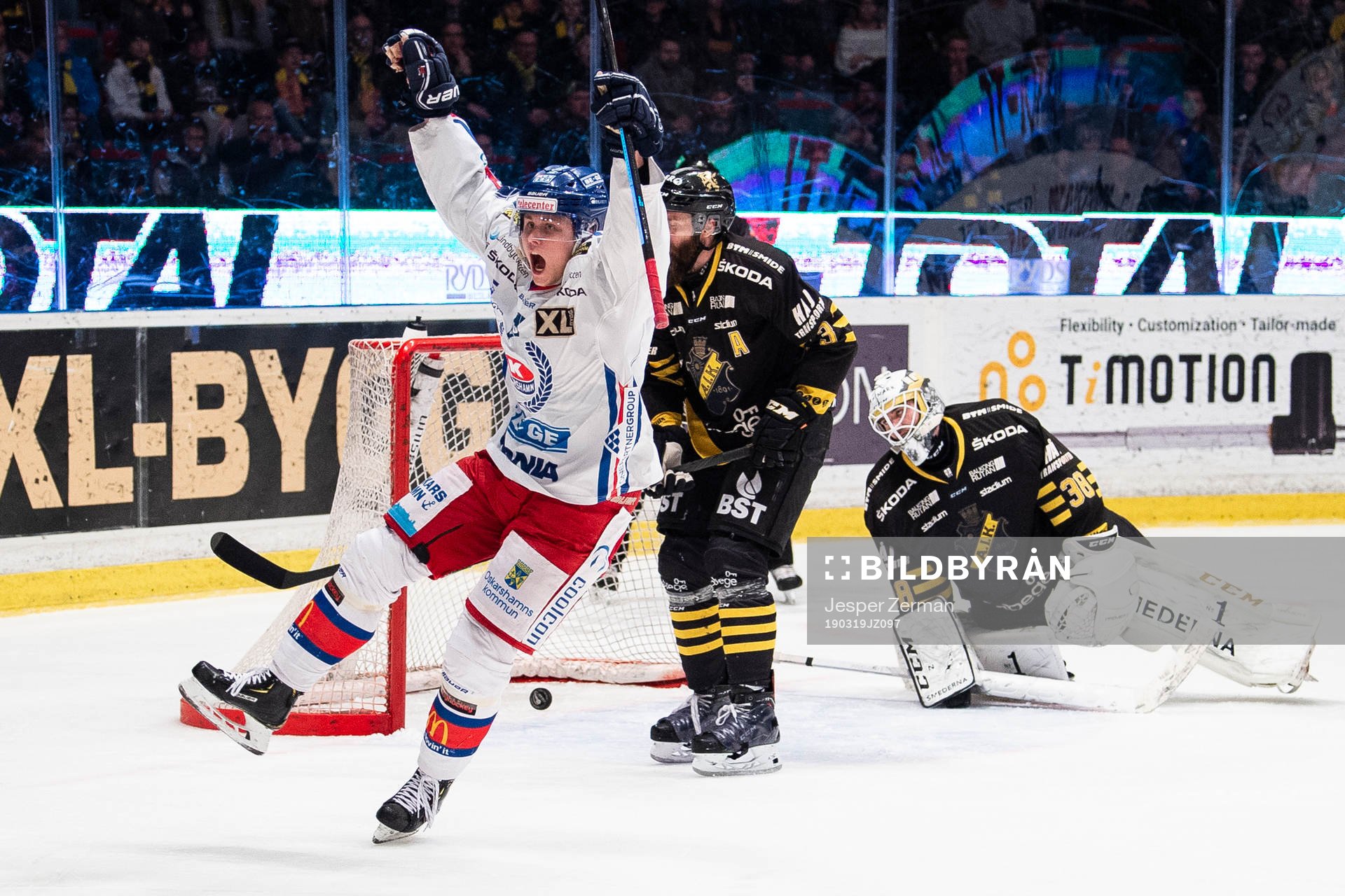 Oskarshamns John Dahlström jublar