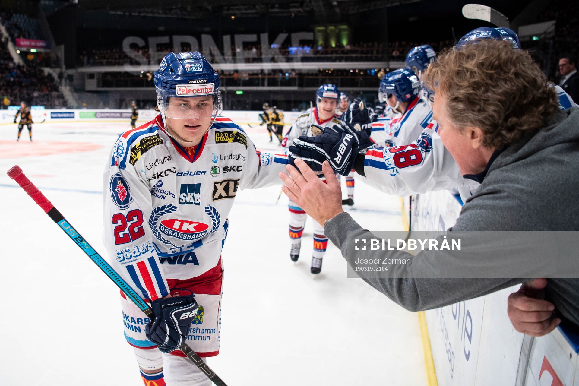 Oskarshamns John Dahlström jublar
