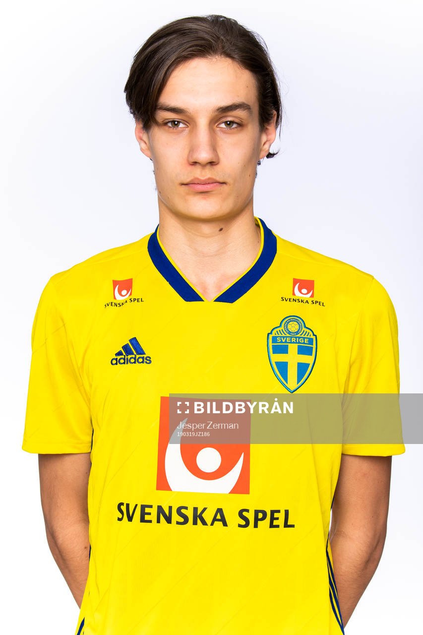 Tufve Östlund i P18-landslaget