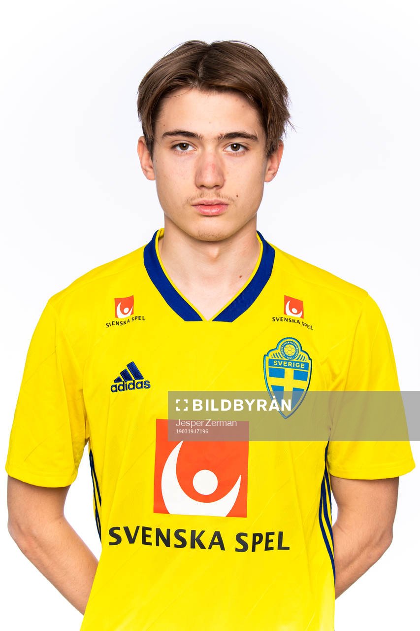 Hugo Rödlund i P18-landslaget