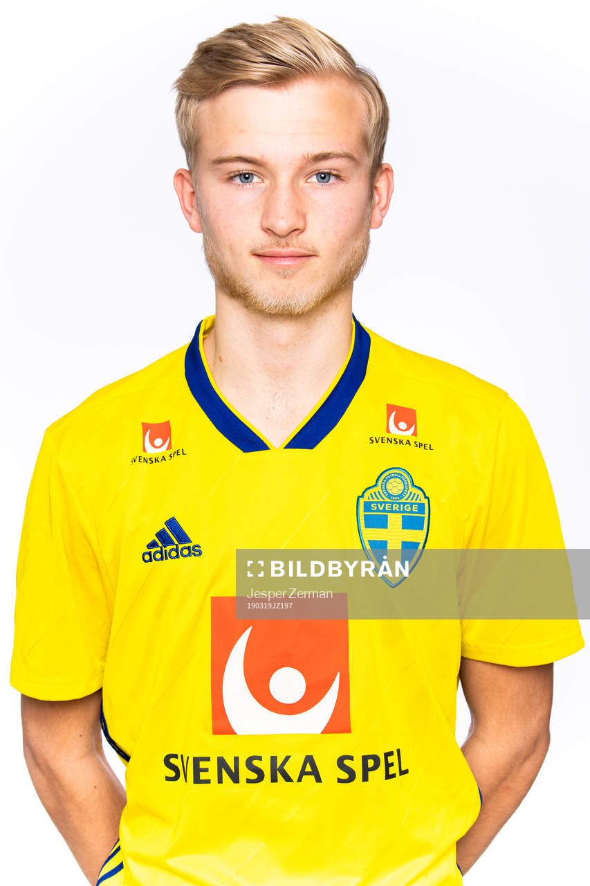 Johan Rapp i P18-landslaget