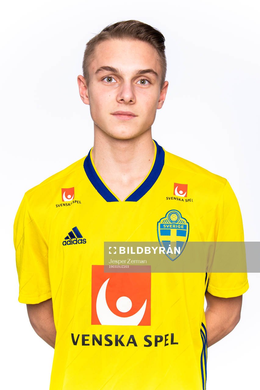 Albin Palmlöf i P18-landslaget