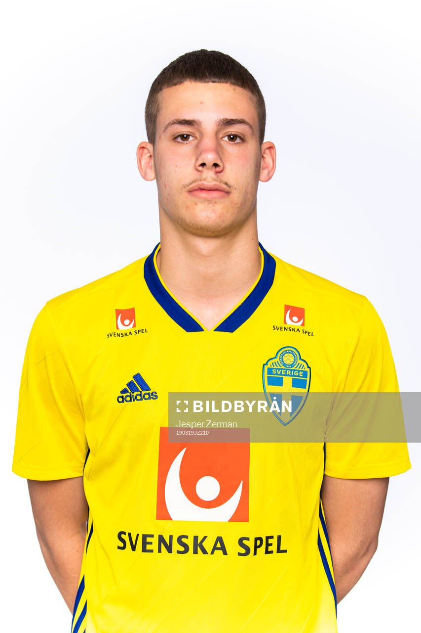 Gabriel Wallentin i P18-landslaget