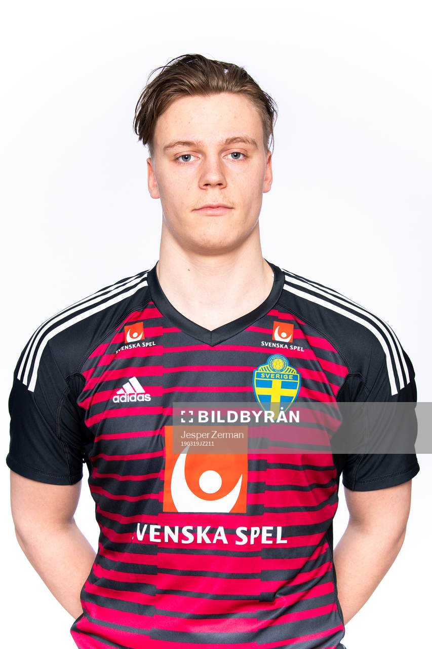 Jesper Royé i P18-landslaget