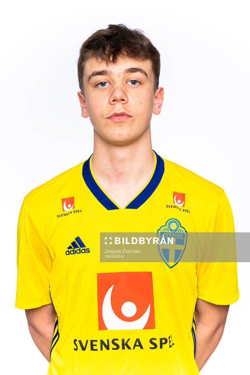 Viktor Christiansson i P18-landslaget