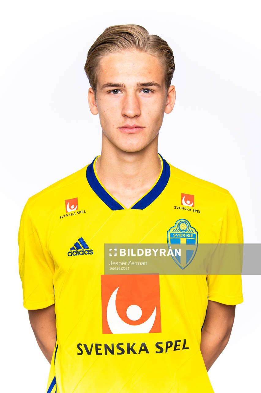Fredrik Hammar i P18-landslaget