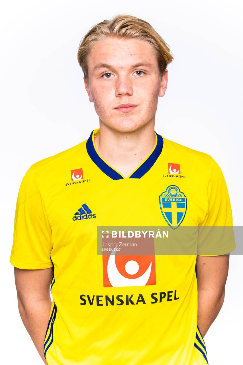Teodor Wålemark i P18-landslaget