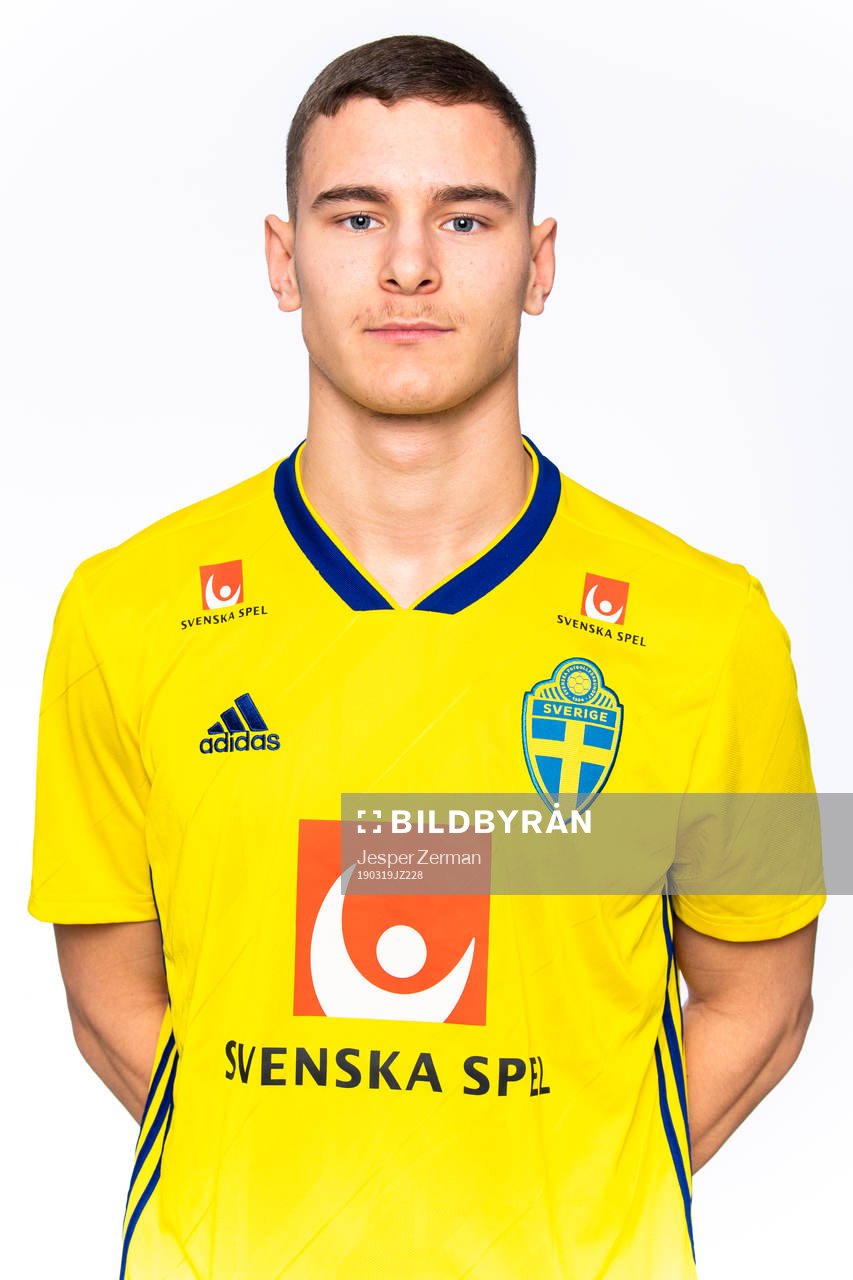 Andreas Quist Svensson i P18-landslaget