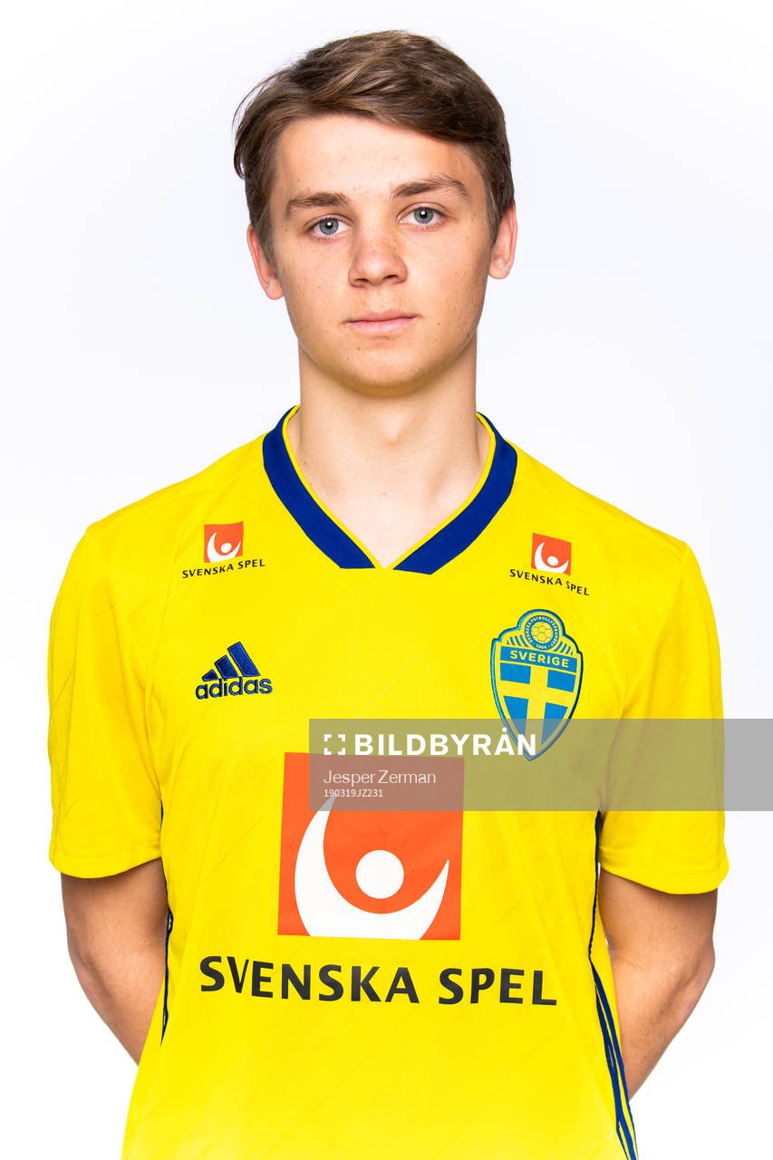 Emil Jönsson i P18-landslaget