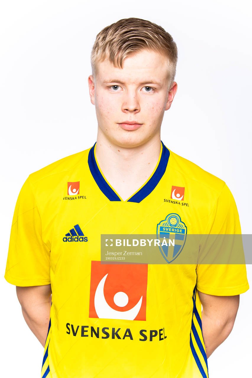 Kevin Liimatainen i P18-landslaget
