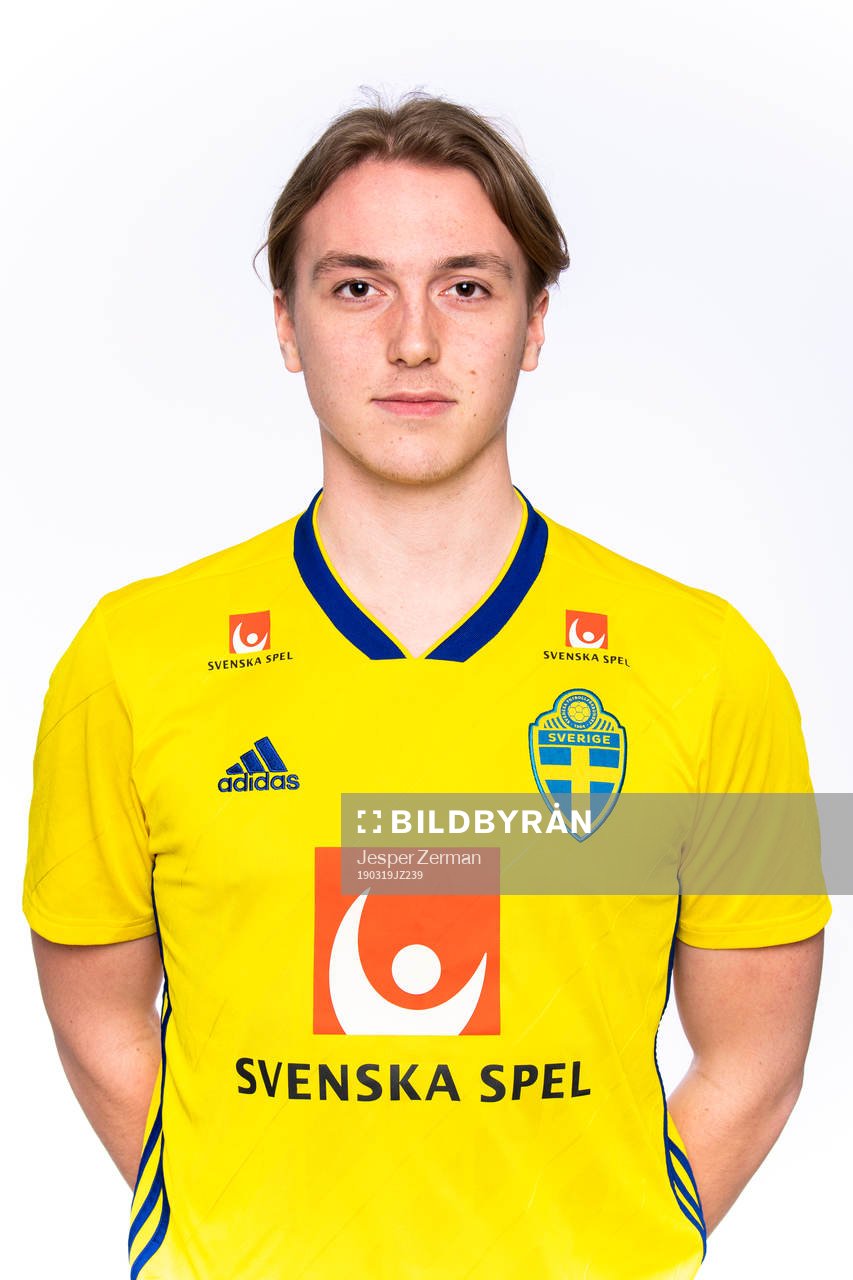 Albin Ekström i P18-landslaget