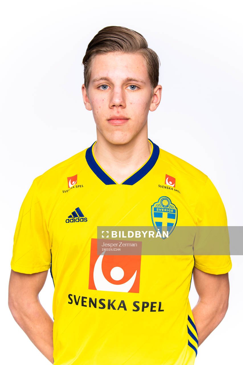 Noah Söderberg i P18-landslaget