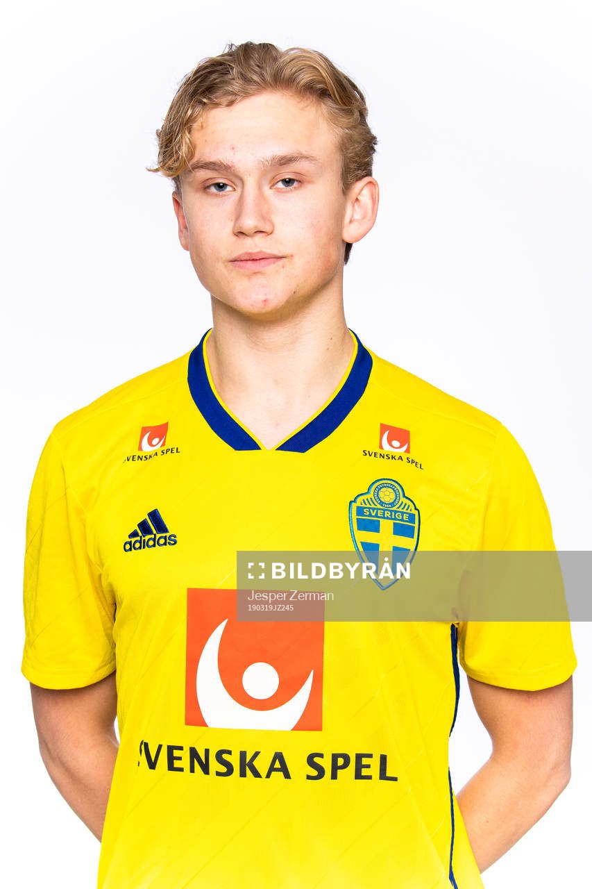 Axel Wallenborg i P18-landslaget