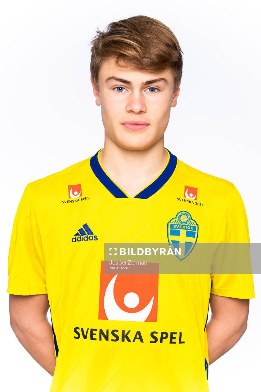 Isac Harrysson i P18-landslaget