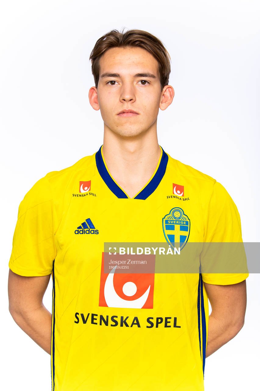 Adam Wästlund i P18-landslaget