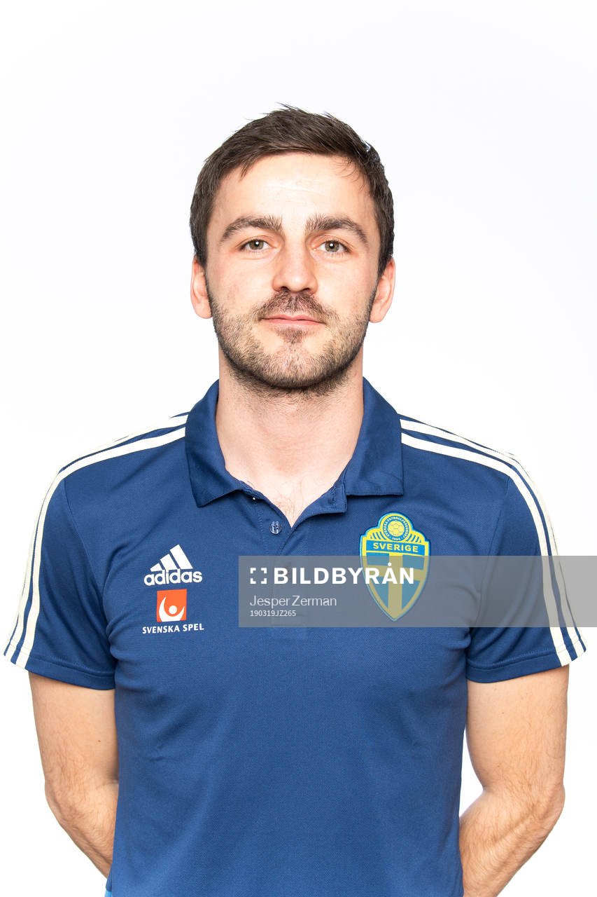 Målvaktstränare Zlatan Azinovic i P18-landslaget