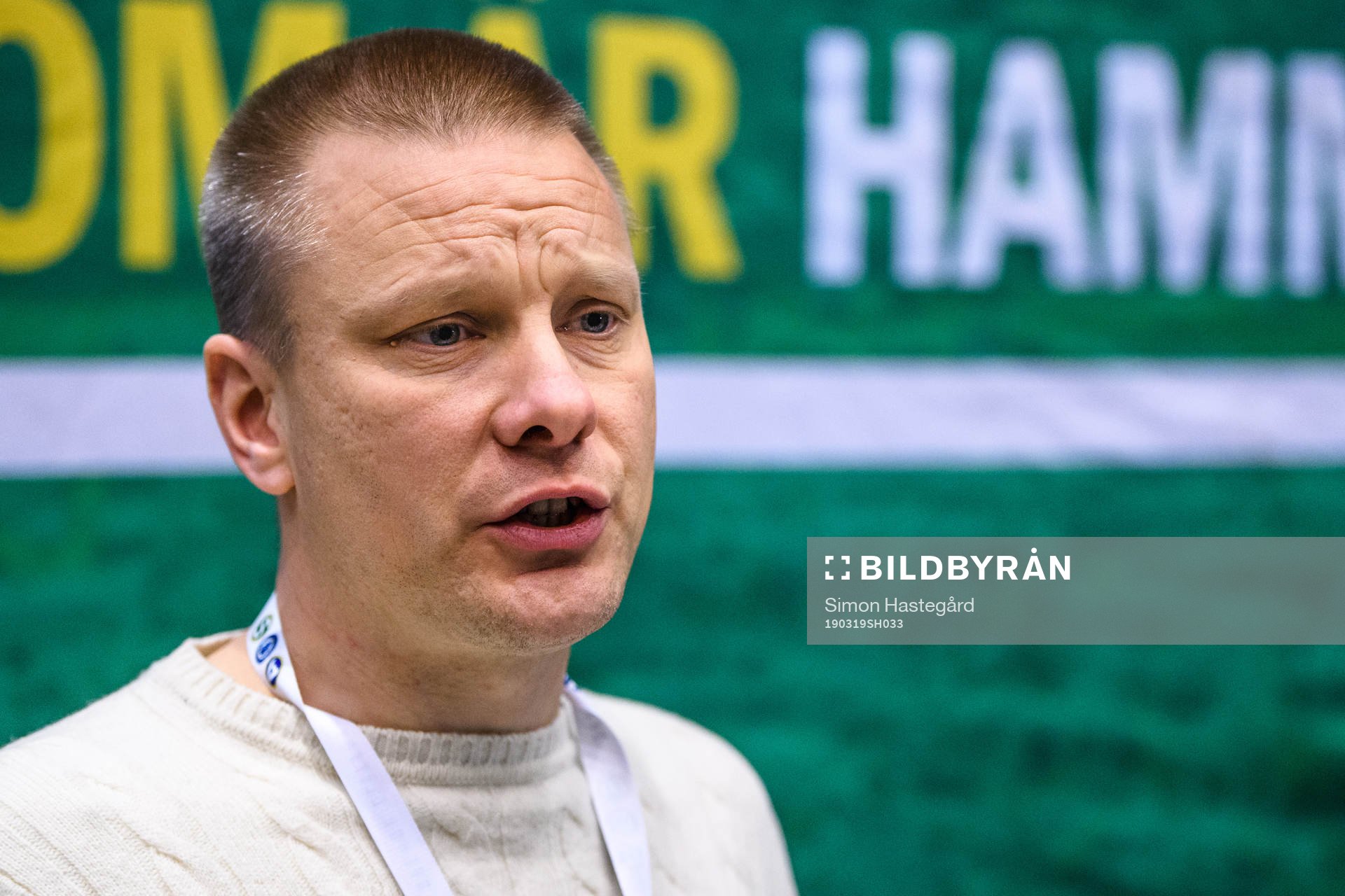 Hammarbys tränare Stefan Billborn