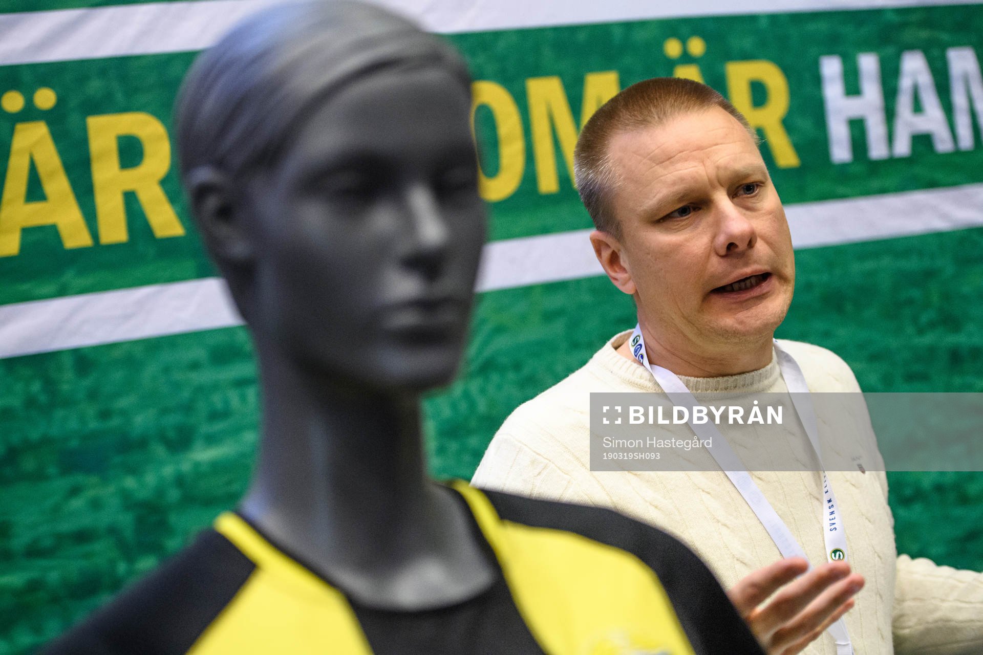 Hammarbys tränare Stefan Billborn